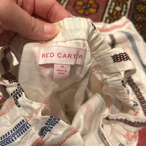 Red Carter Shorts and Crop Set - Picture 3 of 5